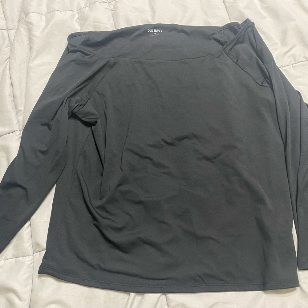 Old Navy Charcoal Long Sleeve Shirt